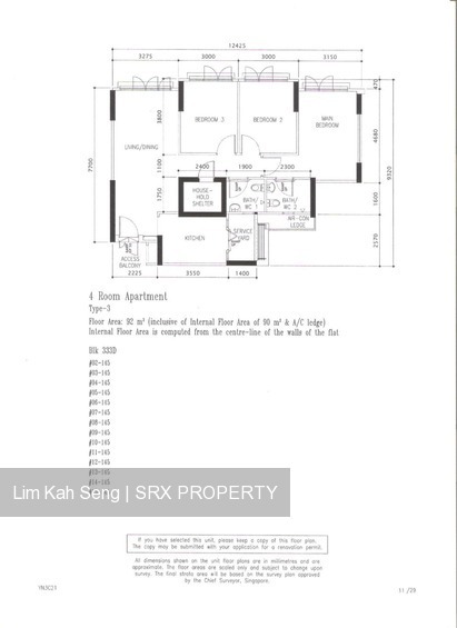 Blk 333D Yishun Street 31 (Yishun), HDB 4 Rooms #208252391